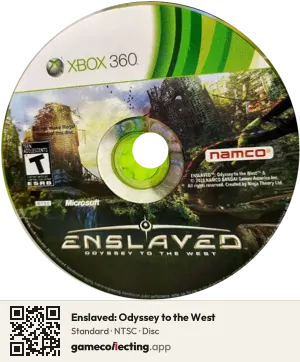 Enslaved: Odyssey to the West Xbox 360, NTSC disc