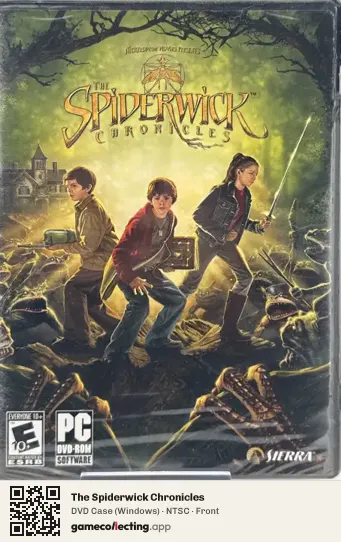 The Spiderwick Chronicles Computer, NTSC box front