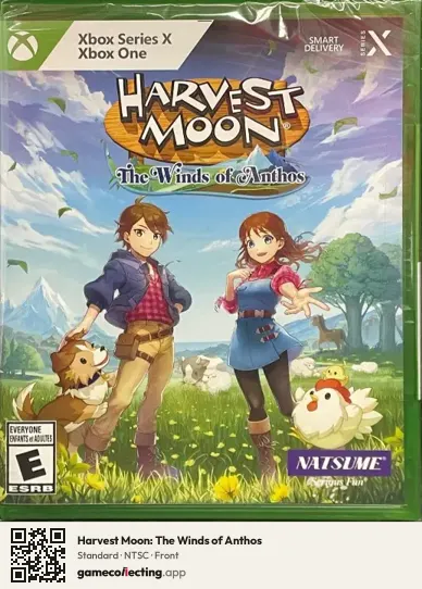 Harvest Moon: The Winds of Anthos Xbox Series X, NTSC box front