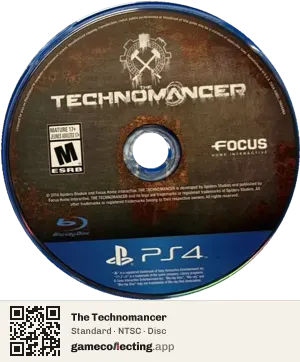 The Technomancer PlayStation 4, NTSC disc