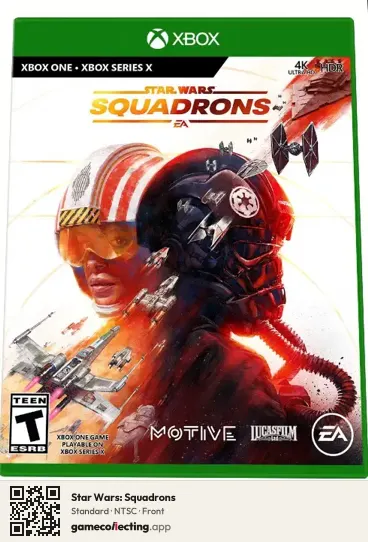 Star Wars: Squadrons Xbox One, NTSC box front