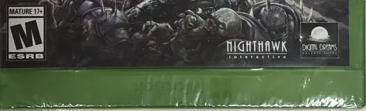 Mutant Football League, the ESRB box on its front