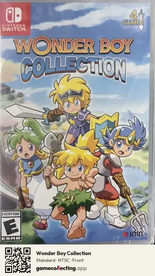 Wonder Boy Collection Nintendo Switch, NTSC box front