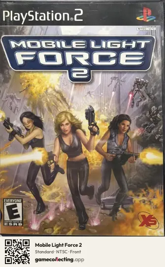 Mobile Light Force 2 PlayStation 2, NTSC box front
