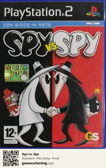 Spy vs. Spy PlayStation 2, Italy box front