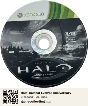 Halo: Combat Evolved Anniversary Xbox 360, PAL disc