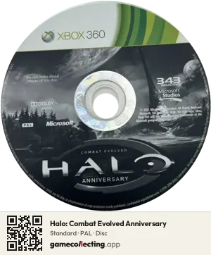 Halo: Combat Evolved Anniversary Xbox 360, PAL disc