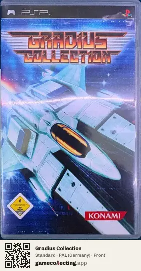 Gradius Collection PlayStation Portable, Germany box front