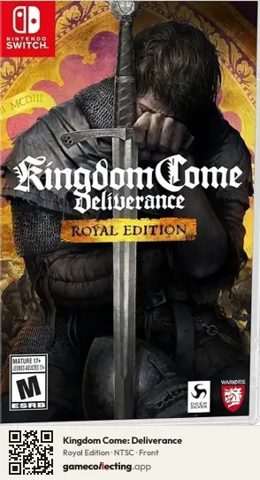 Kingdom Come: Deliverance Nintendo Switch, NTSC box front