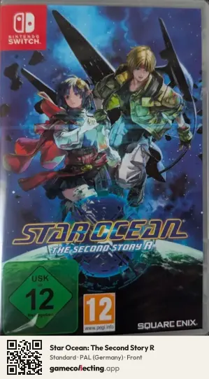 Star Ocean: The Second Story R Nintendo Switch, Germany box front