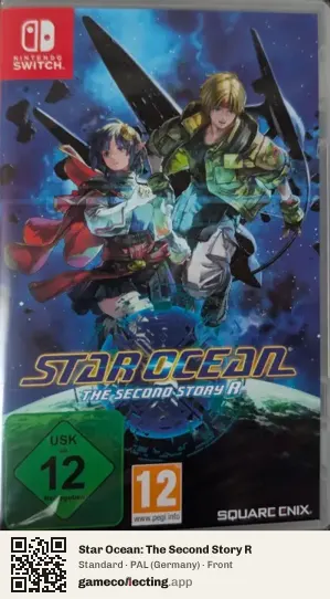 Star Ocean: The Second Story R Nintendo Switch, Germany box front