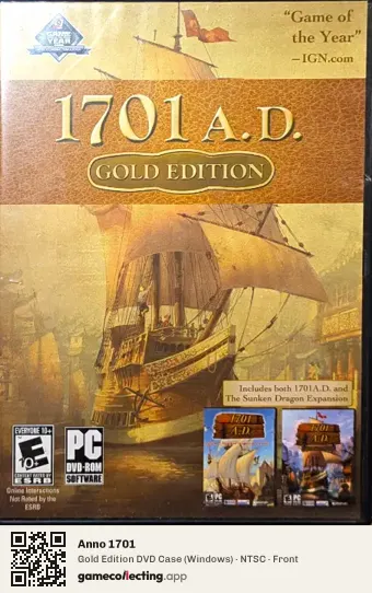 Anno 1701 Computer, NTSC box front
