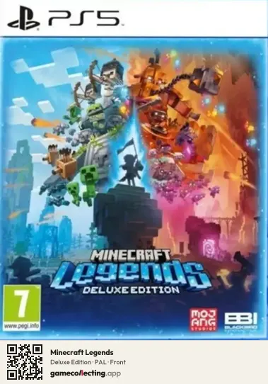 Minecraft Legends PlayStation 5, PAL box front