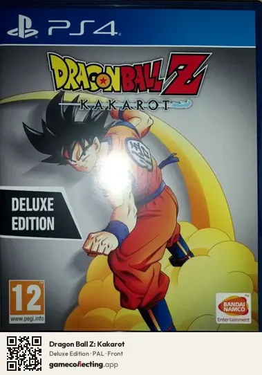 Dragon Ball Z: Kakarot PlayStation 4, PAL box front