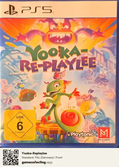 Yooka-Replaylee PlayStation 5, Germany box front
