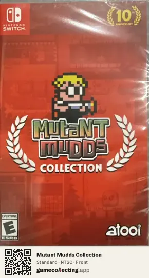 Mutant Mudds Collection Nintendo Switch, NTSC box front