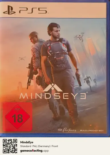 MindsEye PlayStation 5, Germany box front
