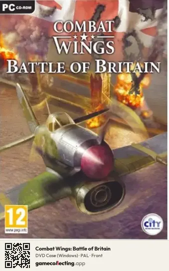 Combat Wings: Battle of Britain Computer, PAL box front