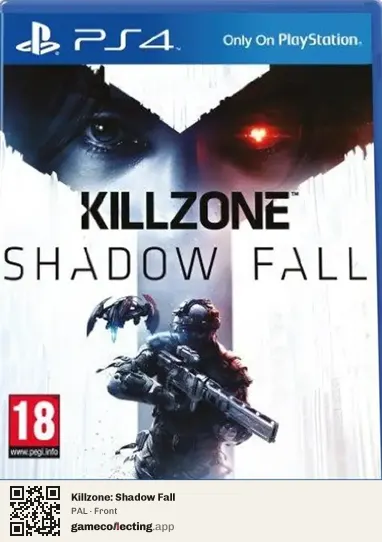 Killzone: Shadow Fall PlayStation 4, PAL box front