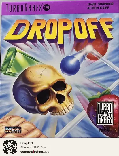 Drop Off TurboGrafx-16, NTSC box front