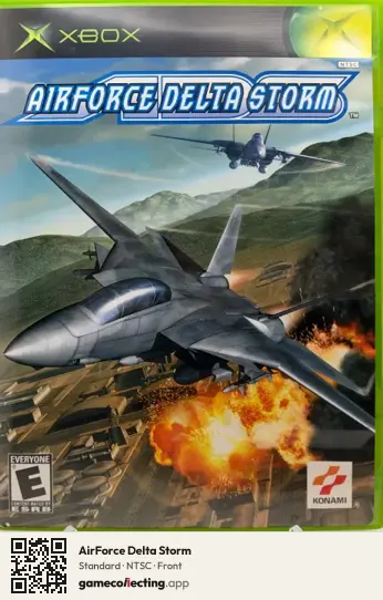 AirForce Delta Storm Xbox, NTSC box front
