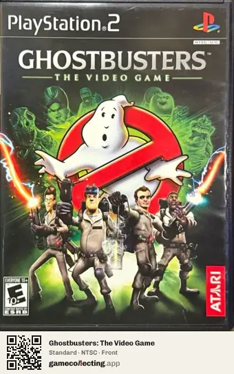 Ghostbusters: The Video Game PlayStation 2, NTSC box front