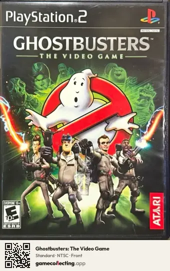 Ghostbusters: The Video Game PlayStation 2, NTSC box front
