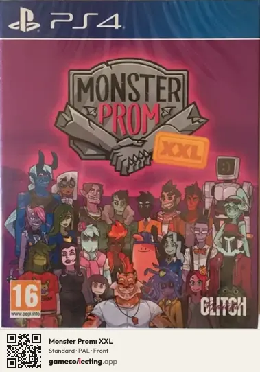 Monster Prom: XXL PlayStation 4, PAL box front