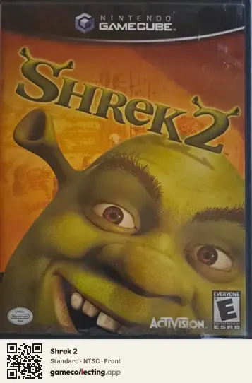 Shrek 2 Nintendo GameCube, NTSC box front