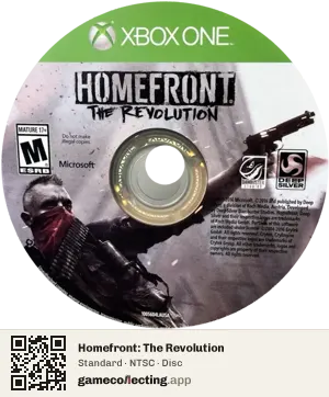 Homefront: The Revolution Xbox One, NTSC disc