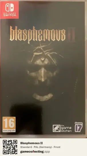 Blasphemous II Nintendo Switch, Germany box front