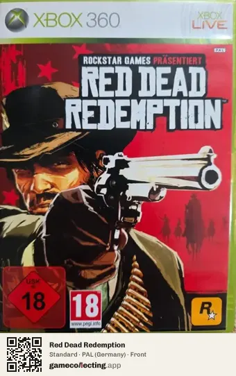 Red Dead Redemption Xbox 360, Germany box front