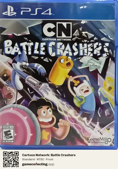 Cartoon Network: Battle Crashers PlayStation 4, NTSC box front