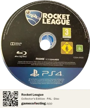 Rocket League PlayStation 4, PAL disc