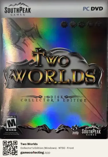 Two Worlds Computer, NTSC box front