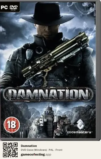 Damnation Computer, PAL box front