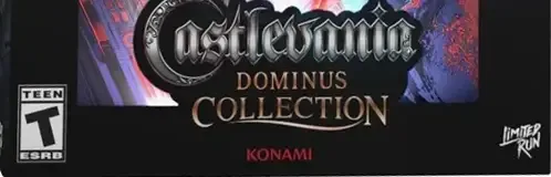 Castlevania Dominus Collection, the ESRB box on its front