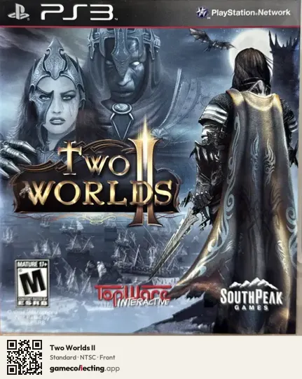 Two Worlds II PlayStation 3, NTSC box front