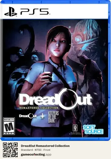 DreadOut Remastered Collection PlayStation 5, NTSC box front
