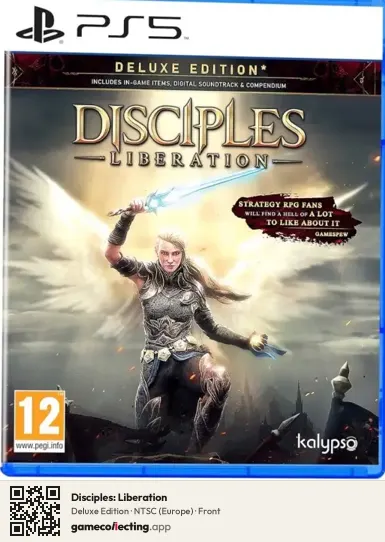Disciples: Liberation PlayStation 5, Europe box front
