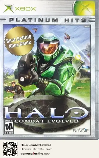 Halo: Combat Evolved Xbox, NTSC box front