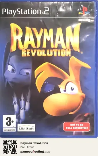 Rayman Revolution PlayStation 2, PAL box front
