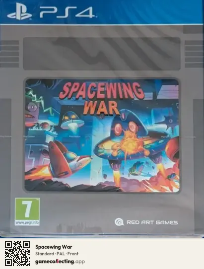 Spacewing War PlayStation 4, PAL box front