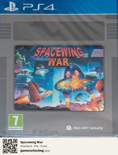 Spacewing War PlayStation 4, PAL box front