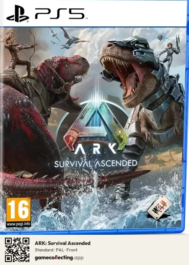 ARK: Survival Ascended PlayStation 5, PAL box front