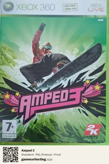 Amped 3 Xbox 360, France box front