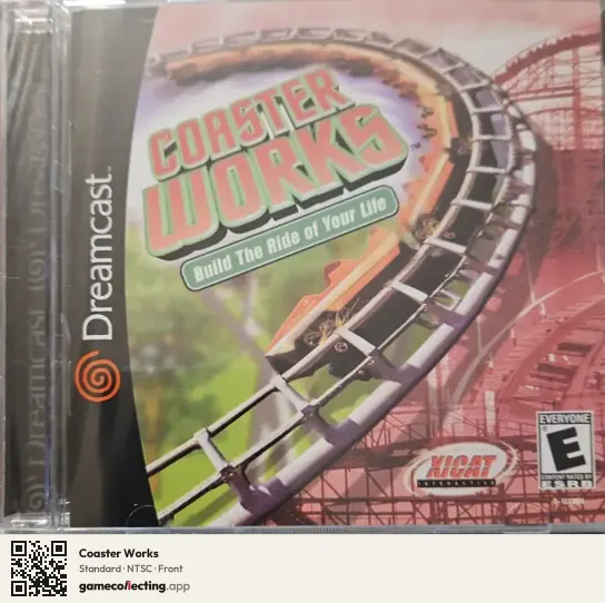 Coaster Works Sega Dreamcast, NTSC box front