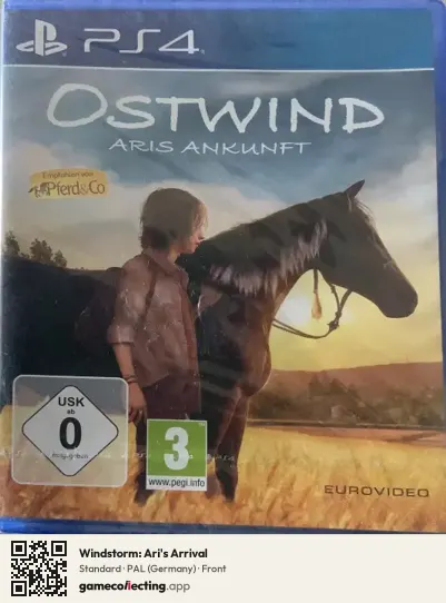 Windstorm: Ari's Arrival PlayStation 4, Germany box front