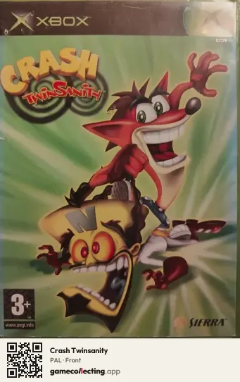 Crash Twinsanity Xbox, PAL box front