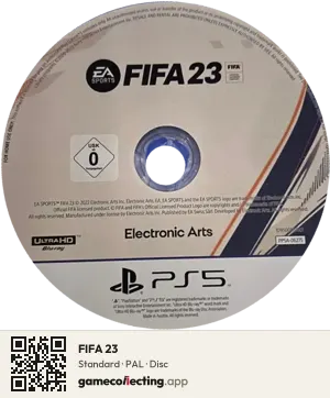 FIFA 23 PlayStation 5, PAL disc